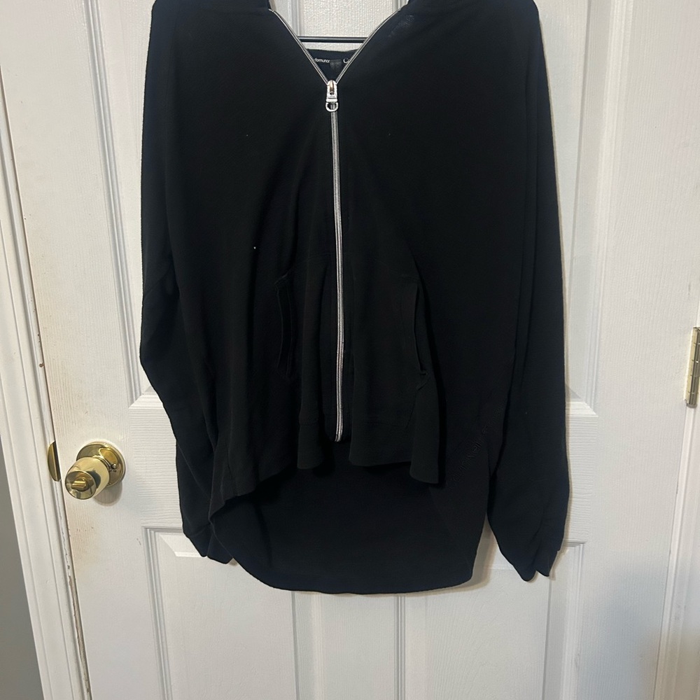 Black Zip-Up Hoodie Calvin Klein